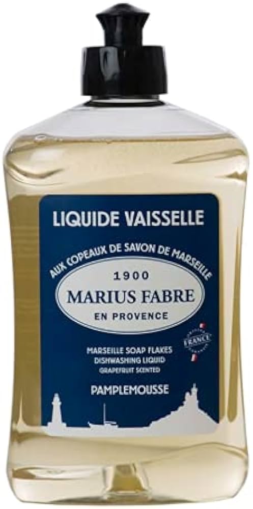 LIQUIDE VAISSELLE PAMPLEMOUSSE AUX COPEAUX DE SAVON DE MARSEILLE 500 ML
