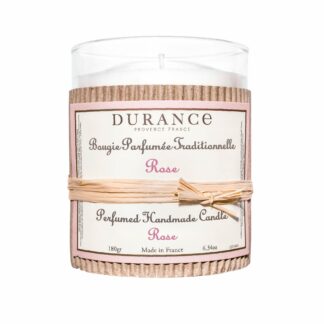 BOUGIE PARFUMEE ROSE 180 G