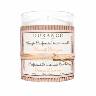 BOUGIE PARFUMEE FLEUR D'ORANGER 180 G