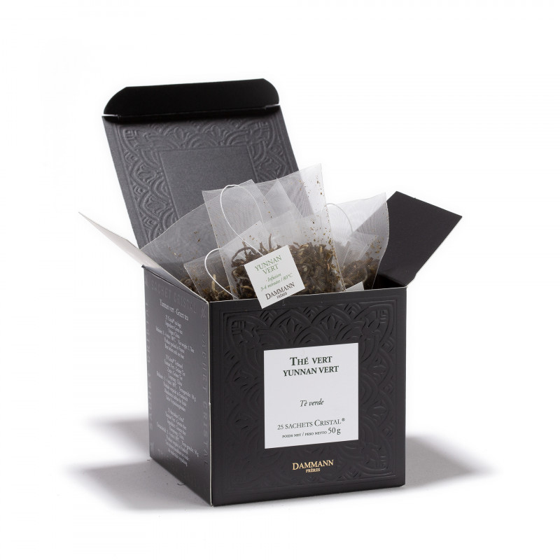 YUNNAN VERT 25 SACHETS CRISTAL